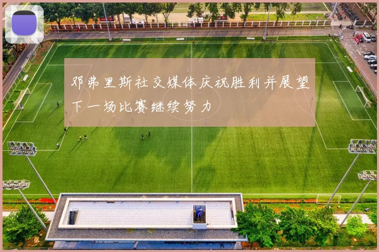 邓弗里斯社交媒体庆祝胜利并展望下一场比赛继续努力